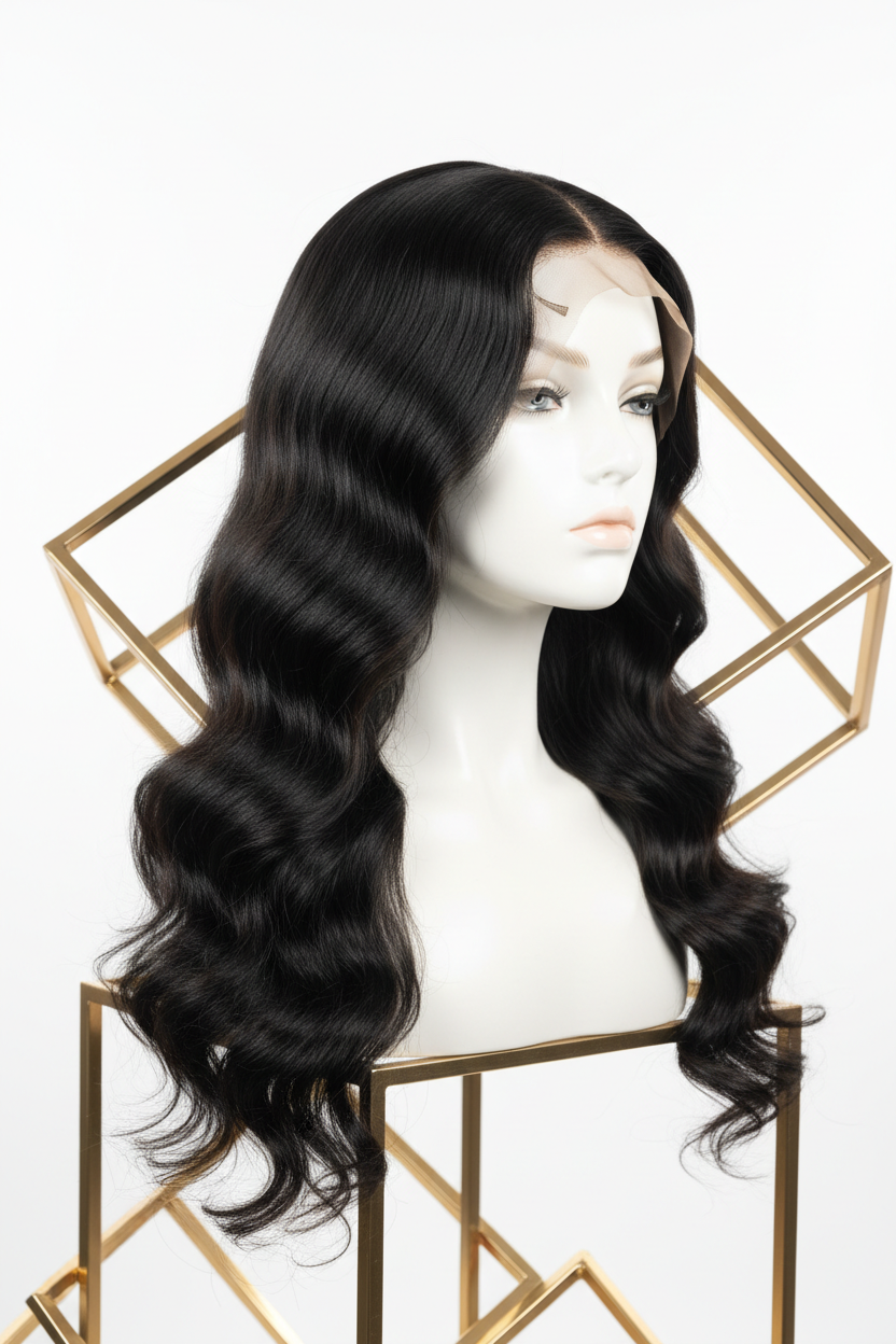 Body Wave Wig 60.96cm - Three Quarter