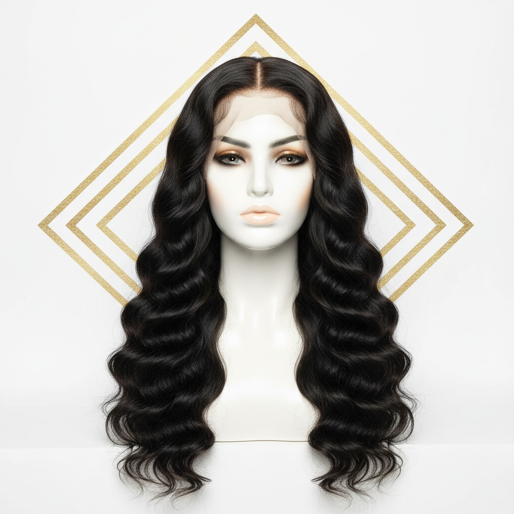 Deep Wave Wig 66.4cm - Front View