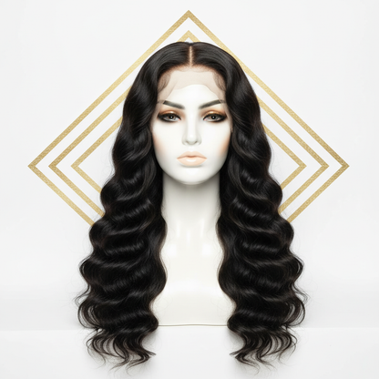 Deep Wave Wig 66.4cm - Front View