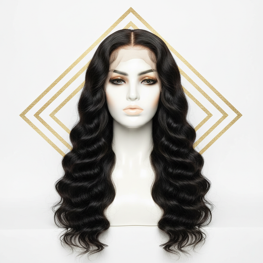 Deep Wave Wig 66.4cm - Front View