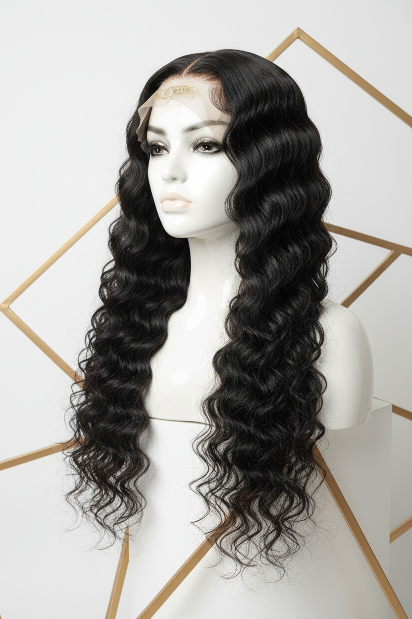 Deep Wave Wig 66.4cm - Three Quarter View