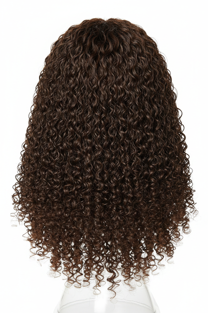 HD Jerry Curl Wig - Curl Detail