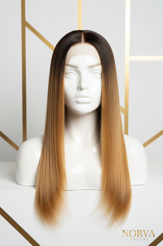 HD Straight Wig 50.8cm Honey Blonde - Front