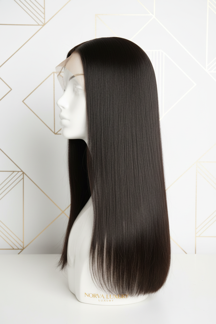 HD Straight Wig 76.2cm - Side