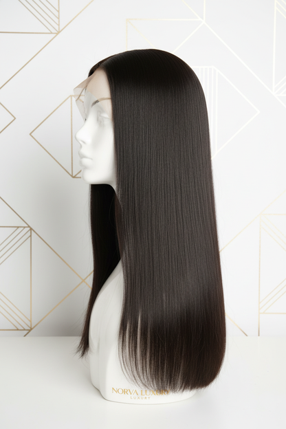 HD Straight Wig 76.2cm - Side