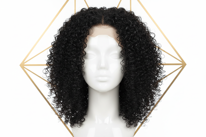 Jerry Curl Wig - Front View
