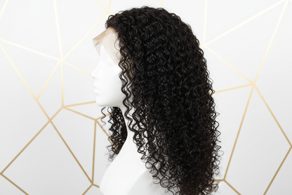 Jerry Curl Wig - Side View