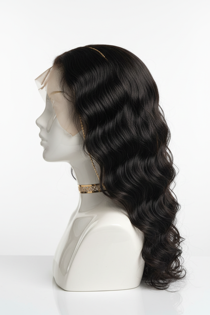 Water Wave Wig 40.64cm - Side