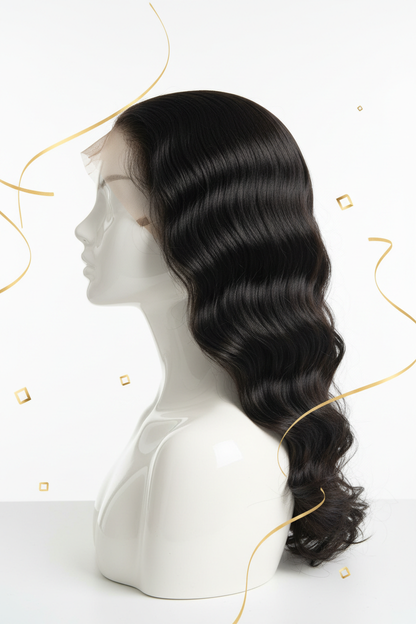 Water Wave Wig 50.8cm - Side