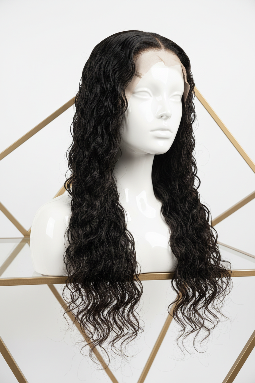 Water Wave Wig 66.04cm - Three Quarter