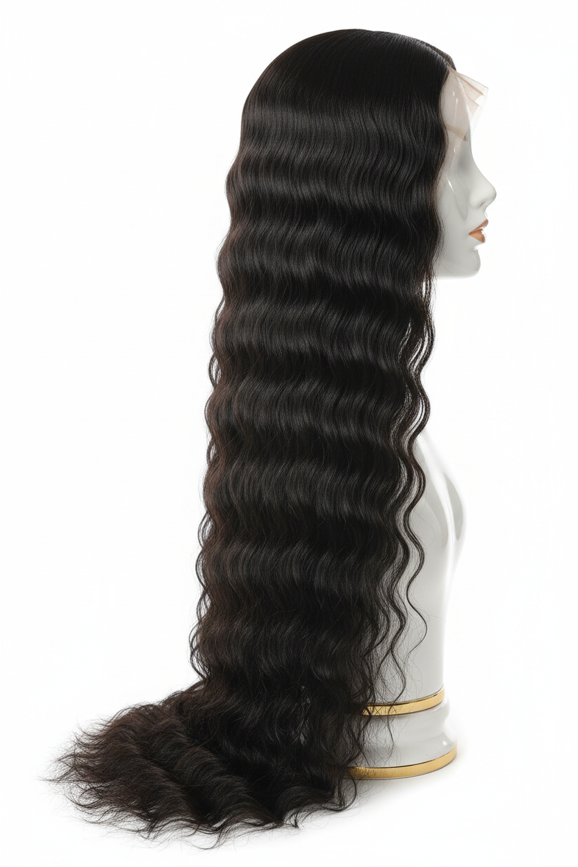 Water Wave Wig 76.2cm - Side